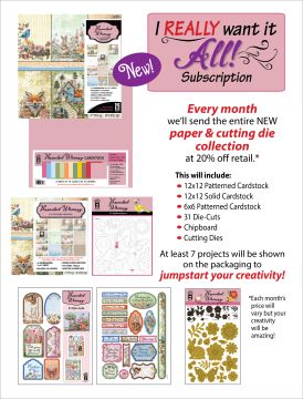 I REALLY Want it All (+ Cutting Dies)